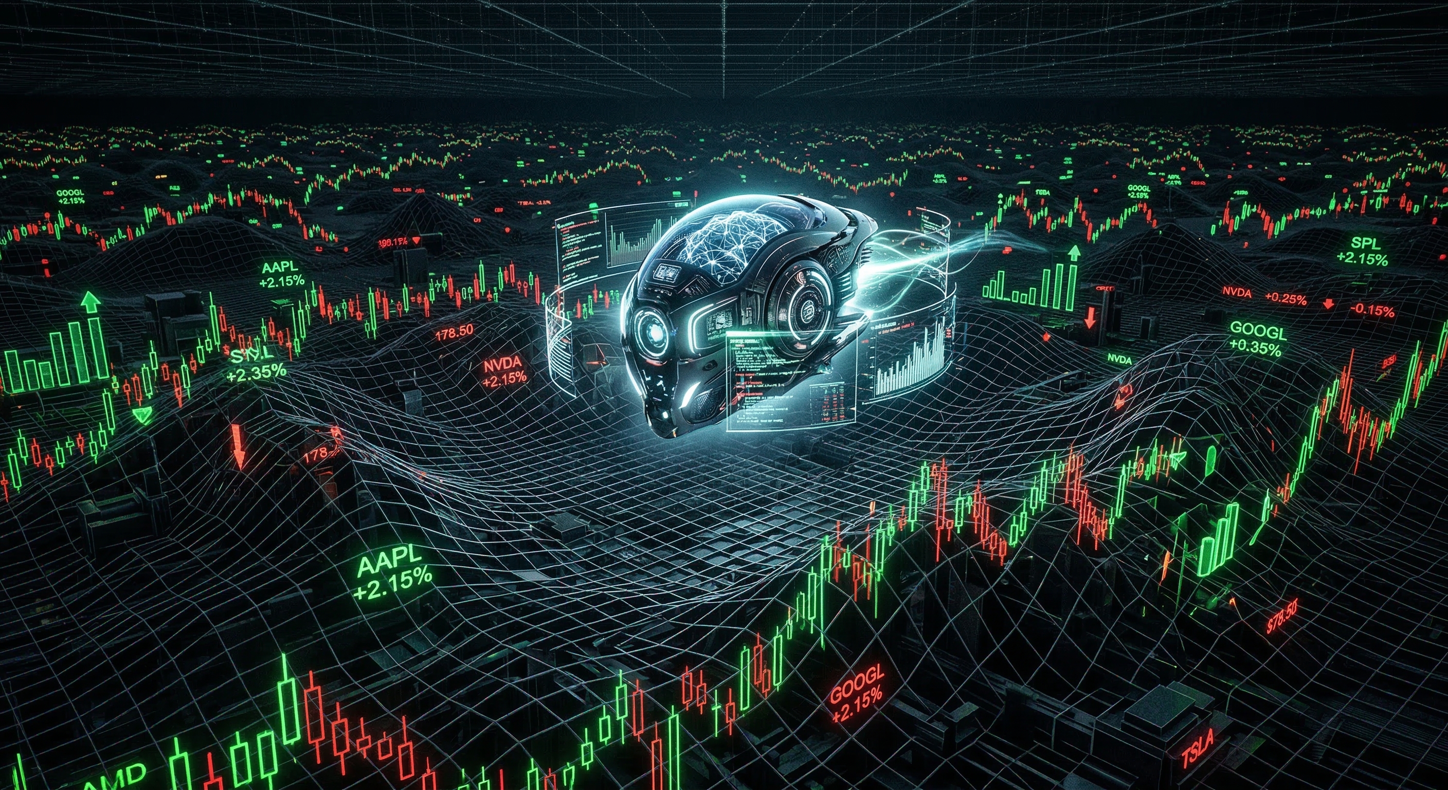 Arbie's neural network mapping the market landscape